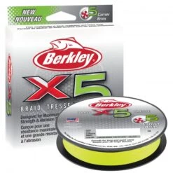 Berkley X5 Braid 0.08MM Trecciato Da 150M FLGRN