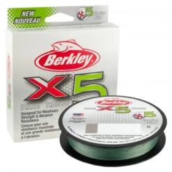 Berkley X5 Braid 0.08MM Trecciato Da 150M GRN