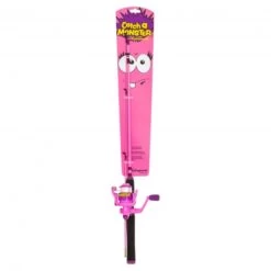 Shakespeare Catch A Monster Pink Spinning Combo Canna + Mulinello Per Bambini