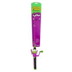 Shakespeare Catch A Monster Purple Spinning Combo Canna + Mulinello Per Bambini