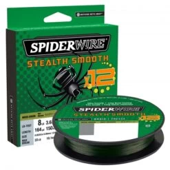 SpiderWire Stealth Smooth 12 Braid 0.11MM Trecciato 150M GRN