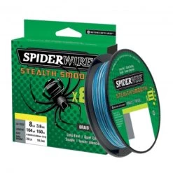 SpiderWire Stealth Smooth 8 Braid 0.07MM Trecciato 150M BLCAM