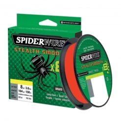 SpiderWire Stealth Smooth 8 Braid 0.15MM Trecciato 300M RED