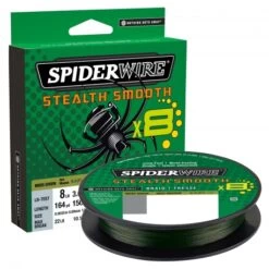 SpiderWire Stealth Smooth 8 Braid 0.23MM Trecciato 300M GRN