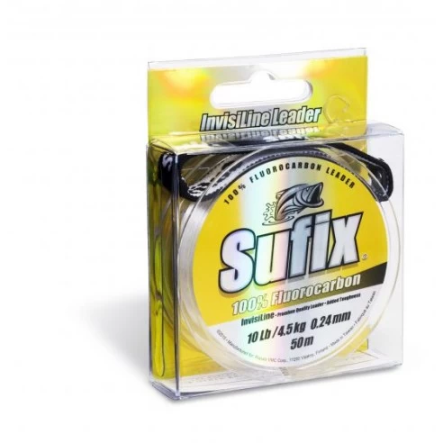 Sufix Invisiline Socket 0.620 Mm. Fluorocarbon Da 50 Mt.