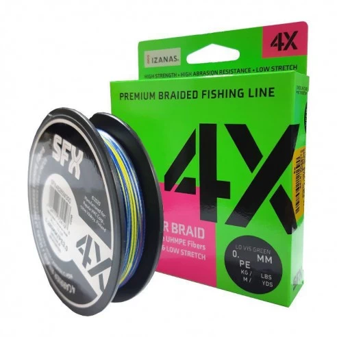 Sufix SFX 4X 0.165 MM. Trecciato Da 3200M Multicolore - immagine 2