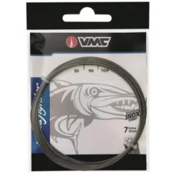 VMC Cavetto In Acciaio 90 LBs Seafighter C759 Bobina Da 10 Mt. Per Terminali Da Pesca