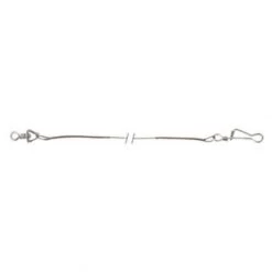 VMC Cavetto Multiflex C811 In Acciaio 12 Cm. Con Girella E Moschettone 11 LBs